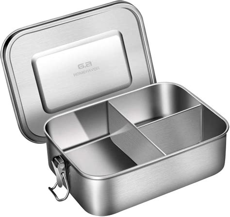 emergency metal lunch box no thermos|steel lunch box for adults.